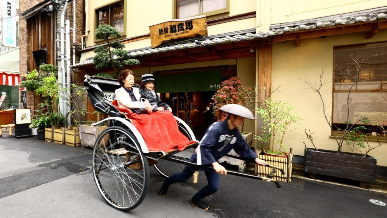 Ryokan Kamogawa Asakusa Tokyo Eksteriør billede