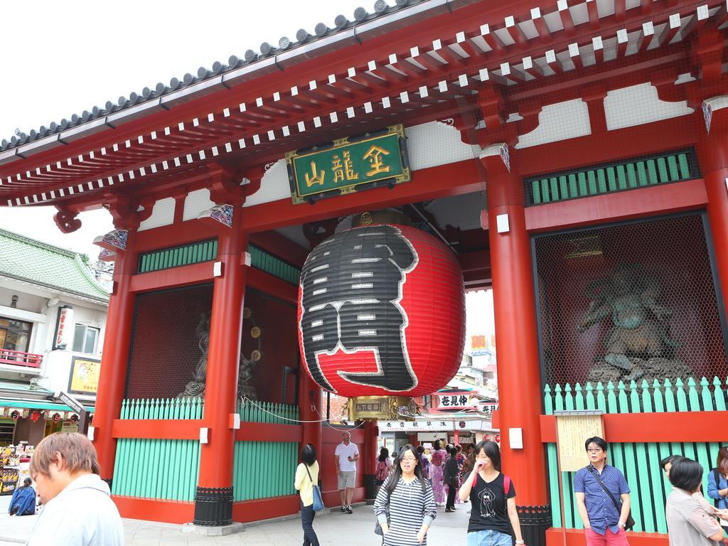 Ryokan Kamogawa Asakusa Tokyo Eksteriør billede
